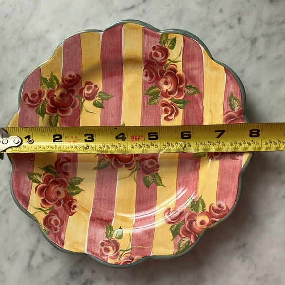 Mackenzie-Childs Sunnyside Up Retired Salad Plate - Picture 3 of 3